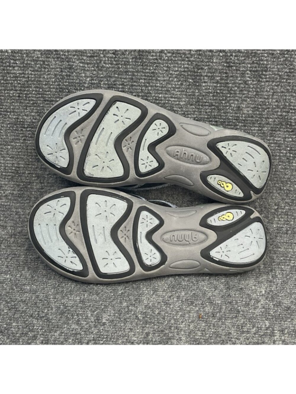 Ahnu Olema Womens Size 7 Gray Casual Blue Walking Flip Flop Slipper Thong Sandal - Picture 11 of 11